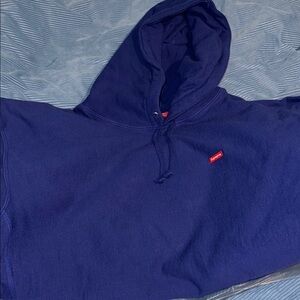 Purple Supreme small box logo